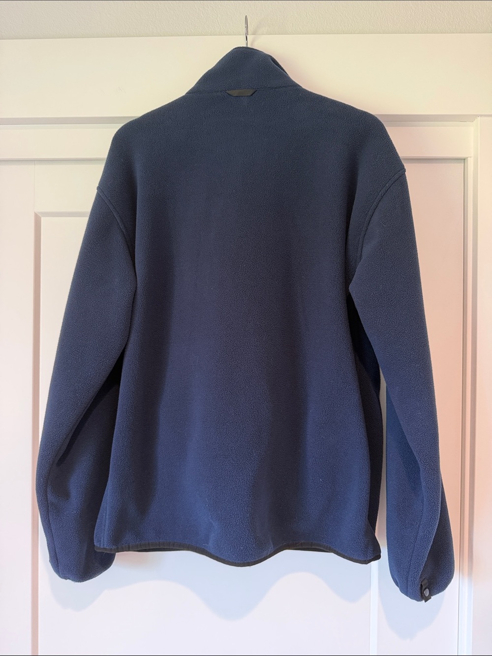 The North Face Men’s Full-Zip Fleece Jacket - Dark Blue - Picture 2 of 4